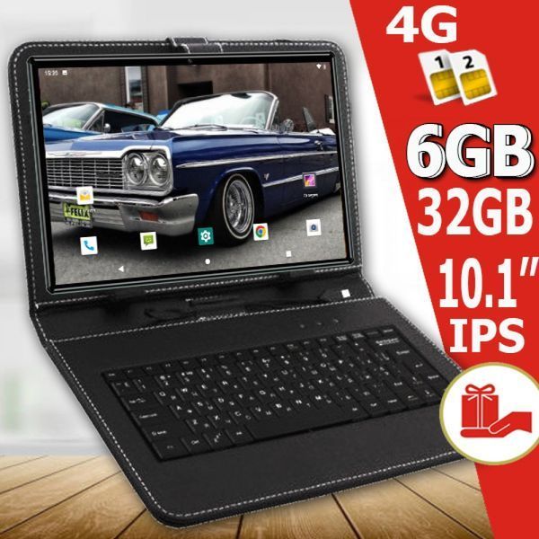 Планшет-телефон Adronix Power TAB 10 LTE 6/32 DUAL SIM 10.1" IPS + Чехол-клавиатура! 2420143 фото