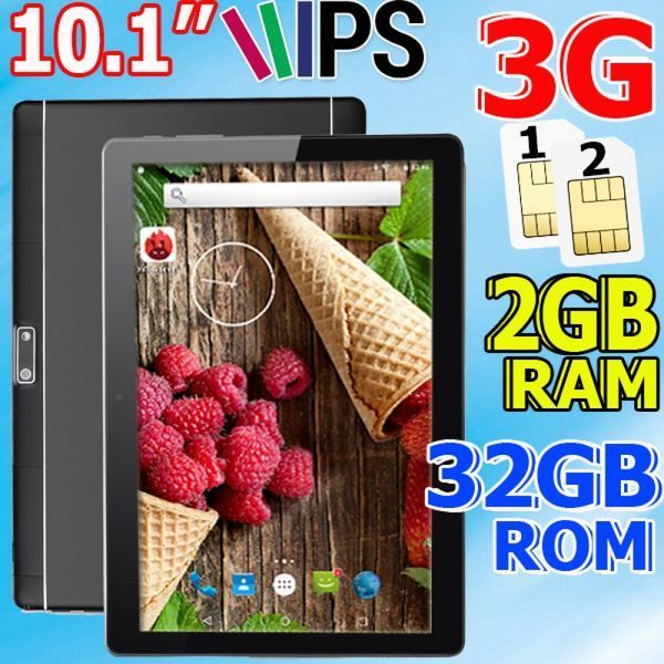 Планшет-телефон Hoozo MT232 2/32 IPS 3G 2 SIM + Чохол 102088 фото