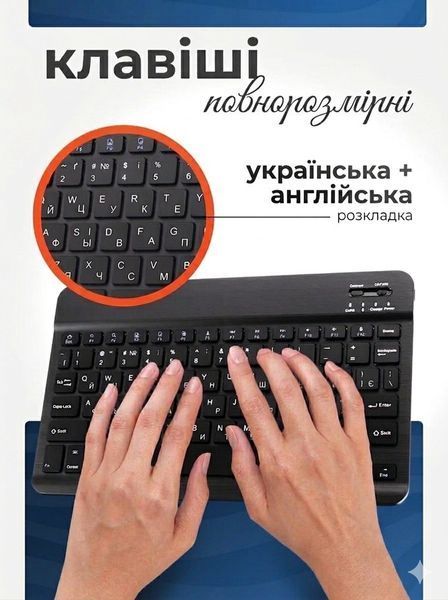 Клавіатура та миша &mdash; бездротові (Bluetooth) Laptop фото