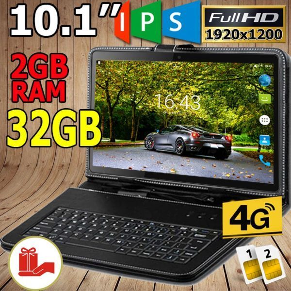 Уцінка! Планшет-телефон Hoozo X1001 Full HD 32Gb LTE Jet Black + Чохол-клавіатура! 100524201 фото