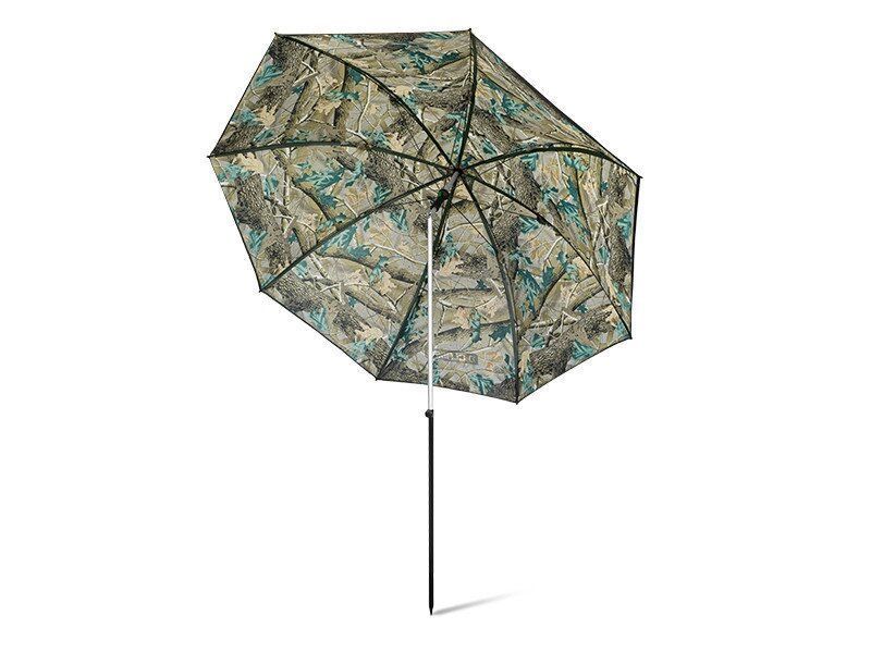 Парасолька для риболовлі з бортиками Delphin CLASSA CAMO 250см 1880426613 фото