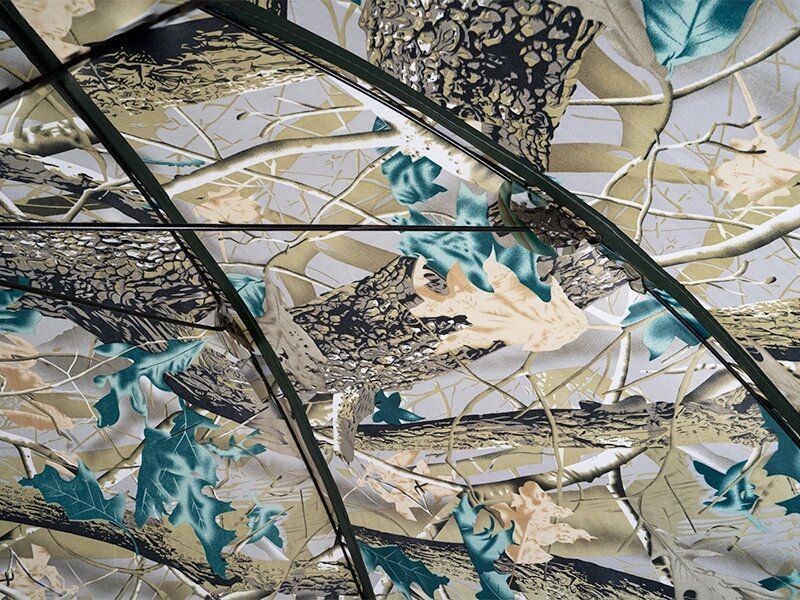 Парасолька для риболовлі з бортиками Delphin CLASSA CAMO 250см 1880426613 фото