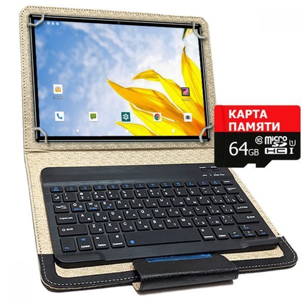 Планшет-телефон ASUS Aero Tab 10 LTE 4/32, DUAL SIM 10.1" IPS + Чохол з Bluetooth Клавіатурою + Карта пам'яті 64ГБ 20242406 фото