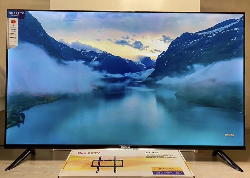 Samsung 34ʼʼ 4к-UHD Smart TV, T2 Wifi Bluetooth телевізор самсунг 34 дюйма 528 фото