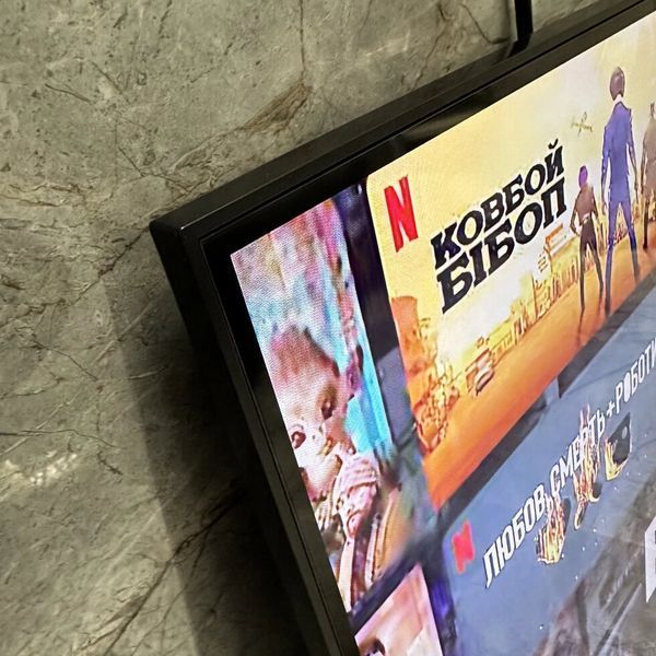 Samsung 34ʼʼ 4K-QLED, Smart TV, T2 Wifi Bluetooth телевізор самсунг 34 дюйма 540 фото