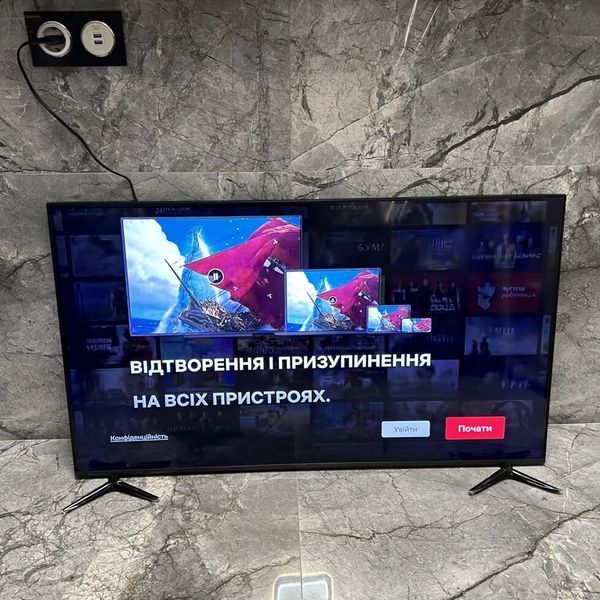 Samsung 32ʼʼ 4K-QLED, Smart TV, T2 Wifi Bluetooth телевізор самсунг 32 дюйма 541 фото