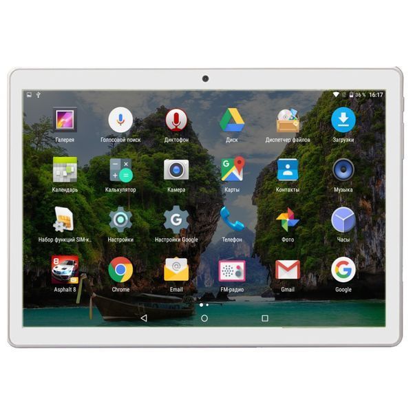 Планшет-телефон АSUS Z906 metal 10.1" IPS+ 2GB,16GB,3G Чехол-книжка + Карта памяти 32 ГБ 1005932 фото