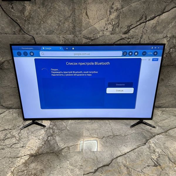 Samsung 55ʼʼ 4K-QLED, Smart TV, T2 Wifi Bluetooth телевізор самсунг 55 дюйма 544 фото
