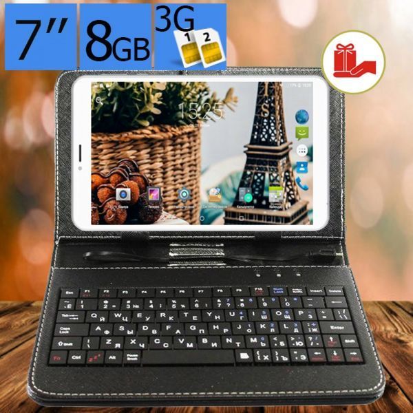 Планшет- ноутбук 7 дюймов ASUS Easy TAB 7 3G 2 Sim, 1/8GB + Чехол-клавиатура в подарок 707081 фото