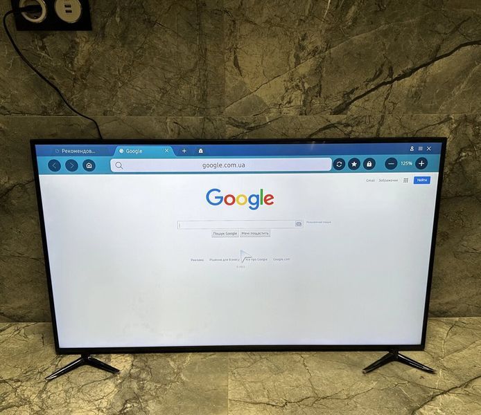 Samsung 56ʼʼ 4K-QLED, Smart TV, T2 Wifi Bluetooth телевизор самсунг 56 дюйма 545 фото