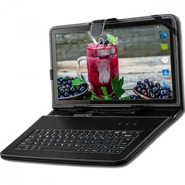 Потужний планшет - телефон з 3GB RAM - MT104 - 4G IPS 10" 3/32 + Чохол-клавіатура 101046 фото