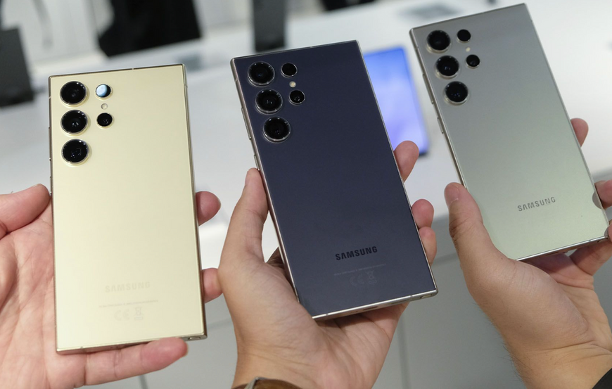 Samsung S24 Ultra - 12/1тб (1024гb) +2 подарунки смартфон самсунг с24 ультра мобільний телефон s24-512 фото