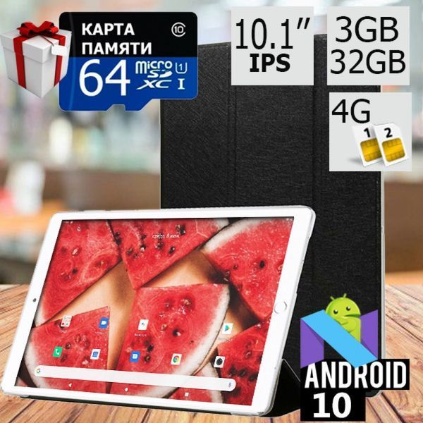 МОЩНЫЙ! Планшет - телефон ASUS X Pad 10 LTE IPS 3/32 + Карта памяти 64ГБ + Чехол в Подарок! 22021217 фото